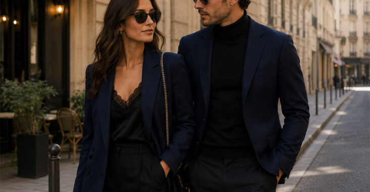 bleu marine ou noir