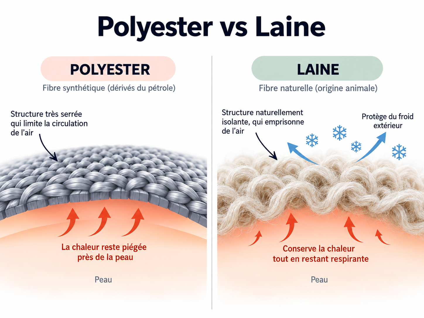 polyester-vs-laine